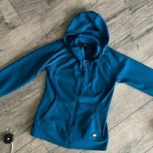 The North Face jacket Small Blue Turquoise hoodie